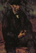 Paul Cezanne gardener France oil painting artist